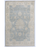 Hand Knotted Serenity Wool Rug 2' 2" X 3' 4" 2' 2" X 3' 4" (66 X 101) / Grey / Ivory