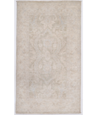 Hand Knotted Serenity Wool Rug 2' 9" X 4' 9" 2' 9" X 4' 9" (84 X 145) / Ivory / Ivory