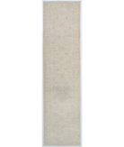 Hand Knotted Serenity Wool Rug 2' 6" X 9' 8" 2' 6" X 9' 8" (76 X 295) / Ivory / Ivory