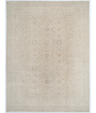 Hand Knotted Serenity Wool Rug 8' 11" X 11' 9" 8' 11" X 11' 9" (272 X 358) / Ivory / Ivory