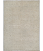 Hand Knotted Serenity Wool Rug 5' 6" X 7' 8" 5' 6" X 7' 8" (168 X 234) / Ivory / Ivory