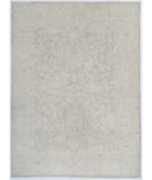 Hand Knotted Serenity Wool Rug 4' 9" X 6' 5" 4' 9" X 6' 5" (145 X 196) / Beige / Ivory