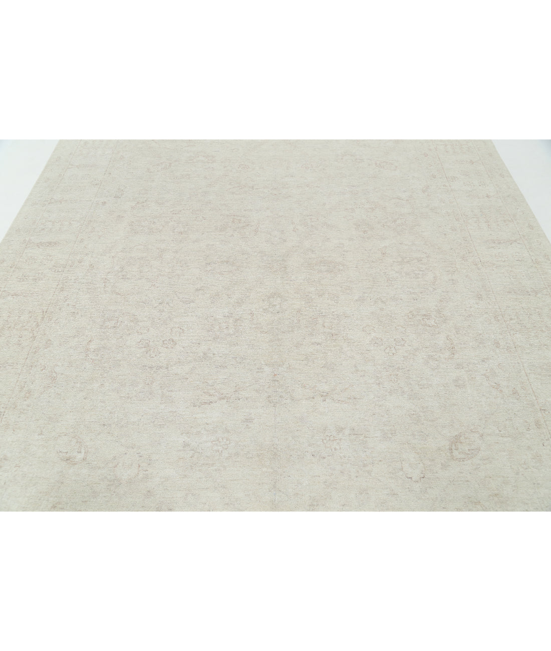 Serenity 8' 0" X 9' 10" Hand-Knotted Wool Rug 8' 0" X 9' 10" (244 X 300) / Ivory / Ivory