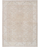 Hand Knotted Serenity Wool Rug 6' 3" X 8' 6" 6' 3" X 8' 6" (191 X 259) / Brown / Ivory