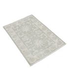 Hand Knotted Serenity Wool Rug 2' 2" X 3' 0" 2' 2" X 3' 0" (66 X 91) / Green / Ivory