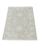 Hand Knotted Serenity Wool Rug 2' 2" X 3' 0" 2' 2" X 3' 0" (66 X 91) / Green / Ivory