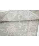 Hand Knotted Serenity Wool Rug 2' 2" X 3' 0" 2' 2" X 3' 0" (66 X 91) / Green / Ivory