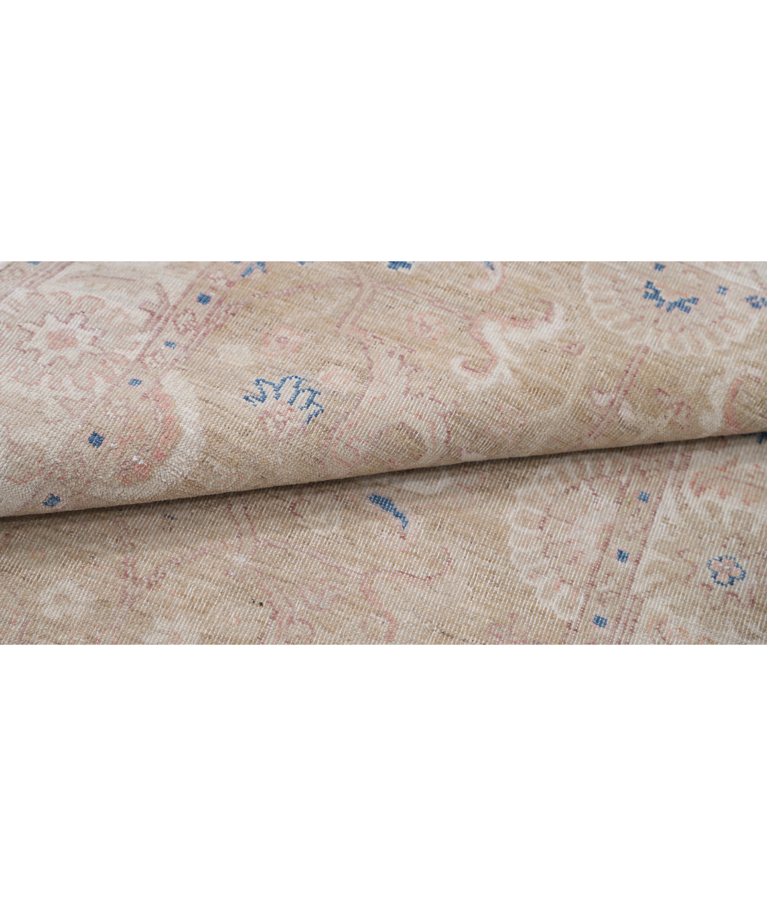 Hand Knotted Serenity Wool Rug 3' 0" X 4' 8" 3' 0" X 4' 8" (91 X 142) / Brown / Ivory