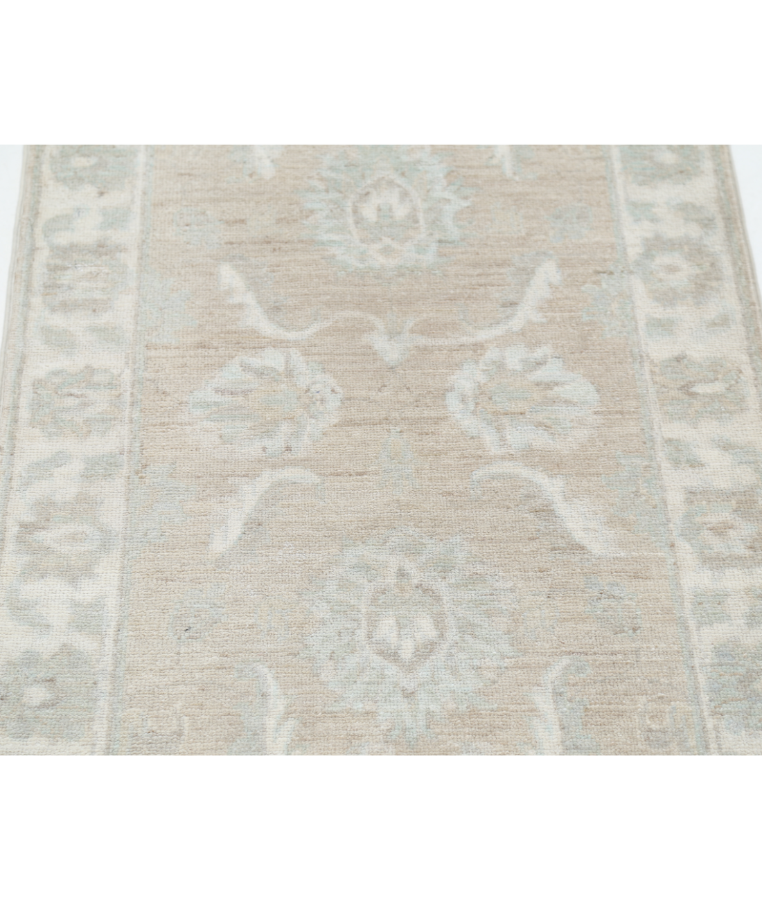 Hand Knotted Serenity Wool Rug 2' 2" X 3' 4" 2' 2" X 3' 4" (66 X 101) / Brown / Ivory