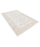 Hand Knotted Serenity Wool Rug 5' 11" X 9' 3" 5' 11" X 9' 3" (180 X 282) / Ivory / Gold