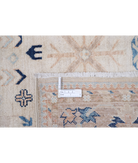 Hand Knotted Serenity Wool Rug 4' 9" X 6' 4" 4' 9" X 6' 4" (145 X 193) / Ivory / Red