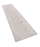 Hand Knotted Serenity Wool Rug 2' 9" X 9' 11" 2' 9" X 9' 11" (84 X 302) / Brown / Brown