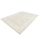 Hand Knotted Serenity Wool Rug 8' 9" X 11' 7" 8' 9" X 11' 7" (267 X 353) / Brown / Ivory
