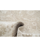 Hand Knotted Serenity Wool Rug 8' 9" X 11' 7" 8' 9" X 11' 7" (267 X 353) / Brown / Ivory