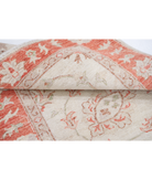 Hand Knotted Serenity Wool Rug 2' 7" X 3' 11" 2' 7" X 3' 11" (79 X 119) / Ivory / Red
