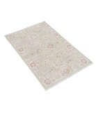 Hand Knotted Serenity Wool Rug 2' 0" X 3' 1" 2' 0" X 3' 1" (61 X 94) / Beige / Pink
