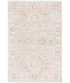 Hand Knotted Serenity Wool Rug 2' 0" X 3' 1" 2' 0" X 3' 1" (61 X 94) / Beige / Pink