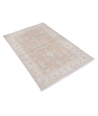 Hand Knotted Serenity Wool Rug 3' 3" X 4' 11" 3' 3" X 4' 11" (99 X 150) / Brown / Ivory