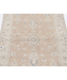Hand Knotted Serenity Wool Rug 3' 3" X 4' 11" 3' 3" X 4' 11" (99 X 150) / Brown / Ivory