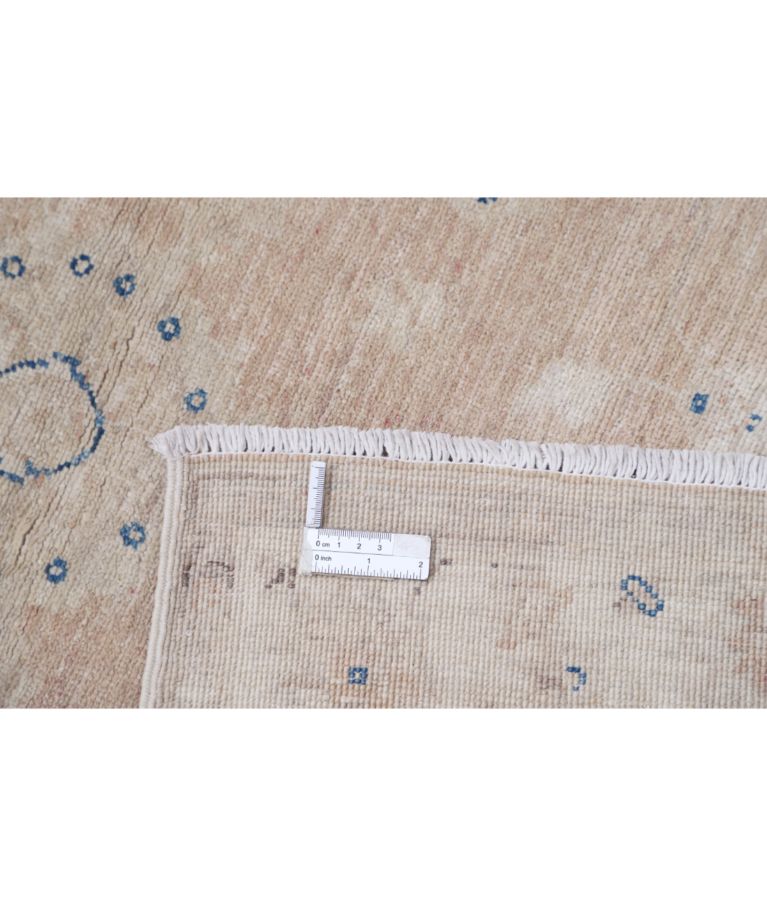 Hand Knotted Serenity Wool Rug 3' 3" X 4' 11" 3' 3" X 4' 11" (99 X 150) / Brown / Ivory
