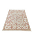 Hand Knotted Serenity Wool Rug 3' 10" X 5' 5" 3' 10" X 5' 5" (117 X 165) / Ivory / Ivory