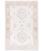 Hand Knotted Serenity Wool Rug 2' 6" X 3' 9" 2' 6" X 3' 9" (76 X 114) / Beige / Brown