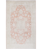 Hand Knotted Serenity Wool Rug 5' 9" X 9' 6" 5' 9" X 9' 6" (175 X 290) / Red / Ivory