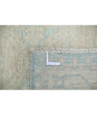 Hand Knotted Serenity Wool Rug 3' 0" X 10' 7" 3' 0" X 10' 7" (91 X 322) / Blue / Ivory