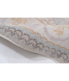Hand Knotted Serenity Wool Rug 4' 9" X 6' 8" 4' 9" X 6' 8" (145 X 203) / Grey / Ivory