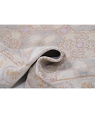 Hand Knotted Serenity Wool Rug 4' 9" X 6' 8" 4' 9" X 6' 8" (145 X 203) / Grey / Ivory