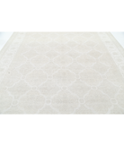 Hand Knotted Serenity Wool Rug 9' 1" X 11' 11" 9' 1" X 11' 11" (277 X 363) / Brown / Ivory