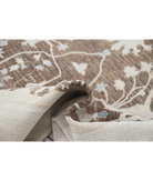 Hand Knotted Serenity Wool Rug 8' 0" X 9' 10" 8' 0" X 9' 10" (244 X 300) / Brown / Ivory