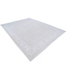 Hand Knotted Serenity Wool Rug 8' 11" X 11' 10" 8' 11" X 11' 10" (272 X 361) / Brown / Ivory