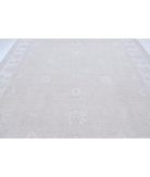 Hand Knotted Serenity Wool Rug 8' 11" X 11' 10" 8' 11" X 11' 10" (272 X 361) / Brown / Ivory