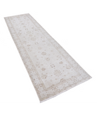 Hand Knotted Serenity Wool Rug 3' 1" X 10' 2" 3' 1" X 10' 2" (94 X 310) / Grey / Ivory