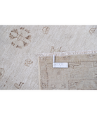Hand Knotted Serenity Wool Rug 3' 1" X 10' 2" 3' 1" X 10' 2" (94 X 310) / Grey / Ivory