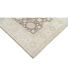 Hand Knotted Serenity Wool Rug 8' 2" X 9' 7" 8' 2" X 9' 7" (249 X 292) / Brown / Ivory