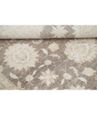 Hand Knotted Serenity Wool Rug 8' 2" X 9' 7" 8' 2" X 9' 7" (249 X 292) / Brown / Ivory