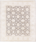 Hand Knotted Serenity Wool Rug 8' 2" X 9' 7" 8' 2" X 9' 7" (249 X 292) / Brown / Ivory