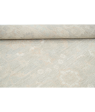 Hand Knotted Serenity Wool Rug 8' 1" X 9' 10" 8' 1" X 9' 10" (246 X 300) / Green / Ivory