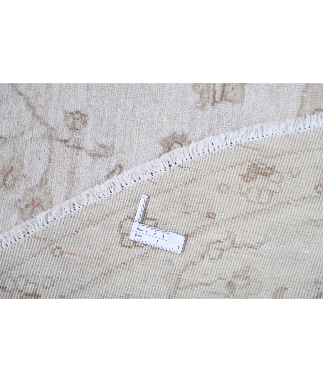 Hand Knotted Serenity Wool Rug 7' 9" X 8' 2" 7' 9" X 8' 2" (236 X 249) / Ivory / Ivory