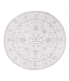 Hand Knotted Serenity Wool Rug 7' 9" X 8' 2" 7' 9" X 8' 2" (236 X 249) / Ivory / Ivory