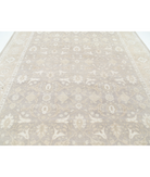 Hand Knotted Serenity Wool Rug 8' 11" X 12' 3" 8' 11" X 12' 3" (272 X 373) / Brown / Ivory