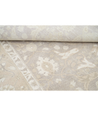 Hand Knotted Serenity Wool Rug 8' 11" X 12' 3" 8' 11" X 12' 3" (272 X 373) / Brown / Ivory