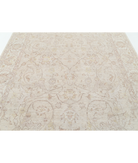 Hand Knotted Serenity Wool Rug 7' 8" X 11' 4" 7' 8" X 11' 4" (234 X 345) / Grey / Ivory