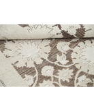 Hand Knotted Serenity Wool Rug 8' 10" X 11' 9" 8' 10" X 11' 9" (269 X 358) / Ivory / Pink