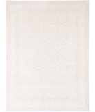 Hand Knotted Serenity Wool Rug 8' 9" X 11' 10" 8' 9" X 11' 10" (267 X 361) / Ivory / Ivory