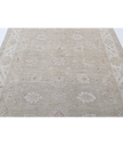 Hand Knotted Serenity Wool Rug 6' 3" X 9' 0" 6' 3" X 9' 0" (191 X 274) / Brown / Ivory
