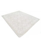Hand Knotted Serenity Wool Rug 8' 2" X 9' 9" 8' 2" X 9' 9" (249 X 297) / Brown / Ivory