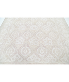 Hand Knotted Serenity Wool Rug 8' 2" X 9' 9" 8' 2" X 9' 9" (249 X 297) / Brown / Ivory